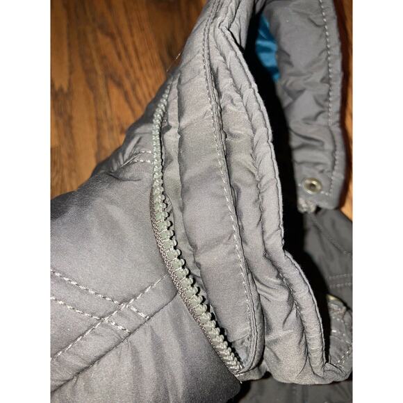 AMERICAN EAGLE Womens Medium Vest Brown Quilted. No Hood - Picture 5 of 7